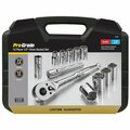 Cromo 0.5 in. Drive SAE Socket Set in Case - 12 Piece CR3309972